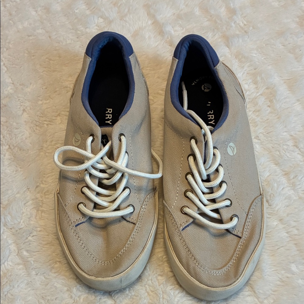 Sperry Beige Kids Dress Shoes